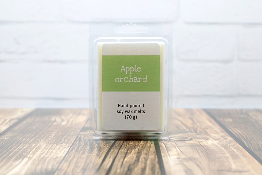 Product packaging: Wax melts