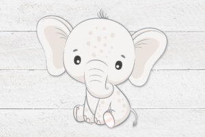 Thumbnail: Elephant binky bib sewing pattern video