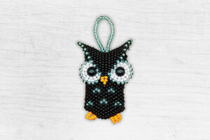 Thumbnail: Beaded owl beading pattern video