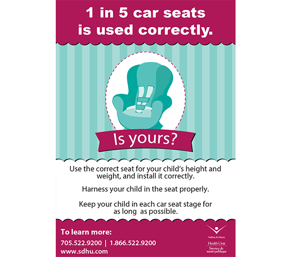 Newspaper ad: Car seat