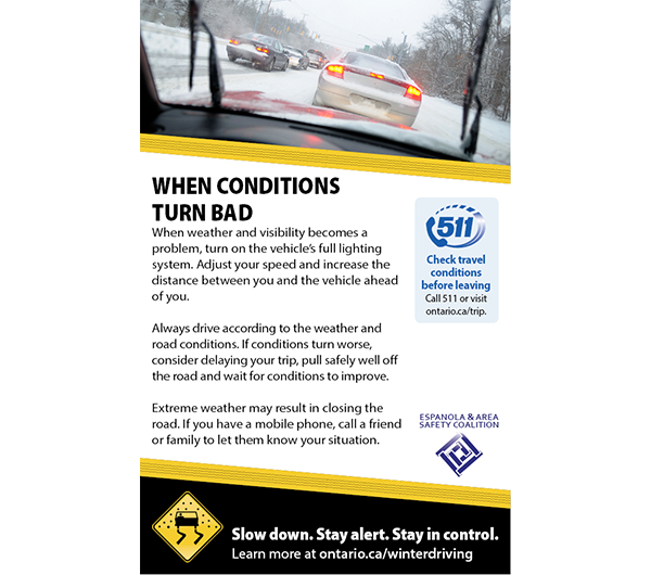 Info card: Winter driving (3 of 6)