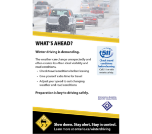 Info card: Winter driving (5 of 6)