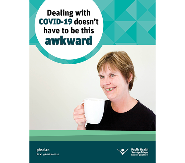 Flyer: Dealing with COVID doesn’t have to be this awkward