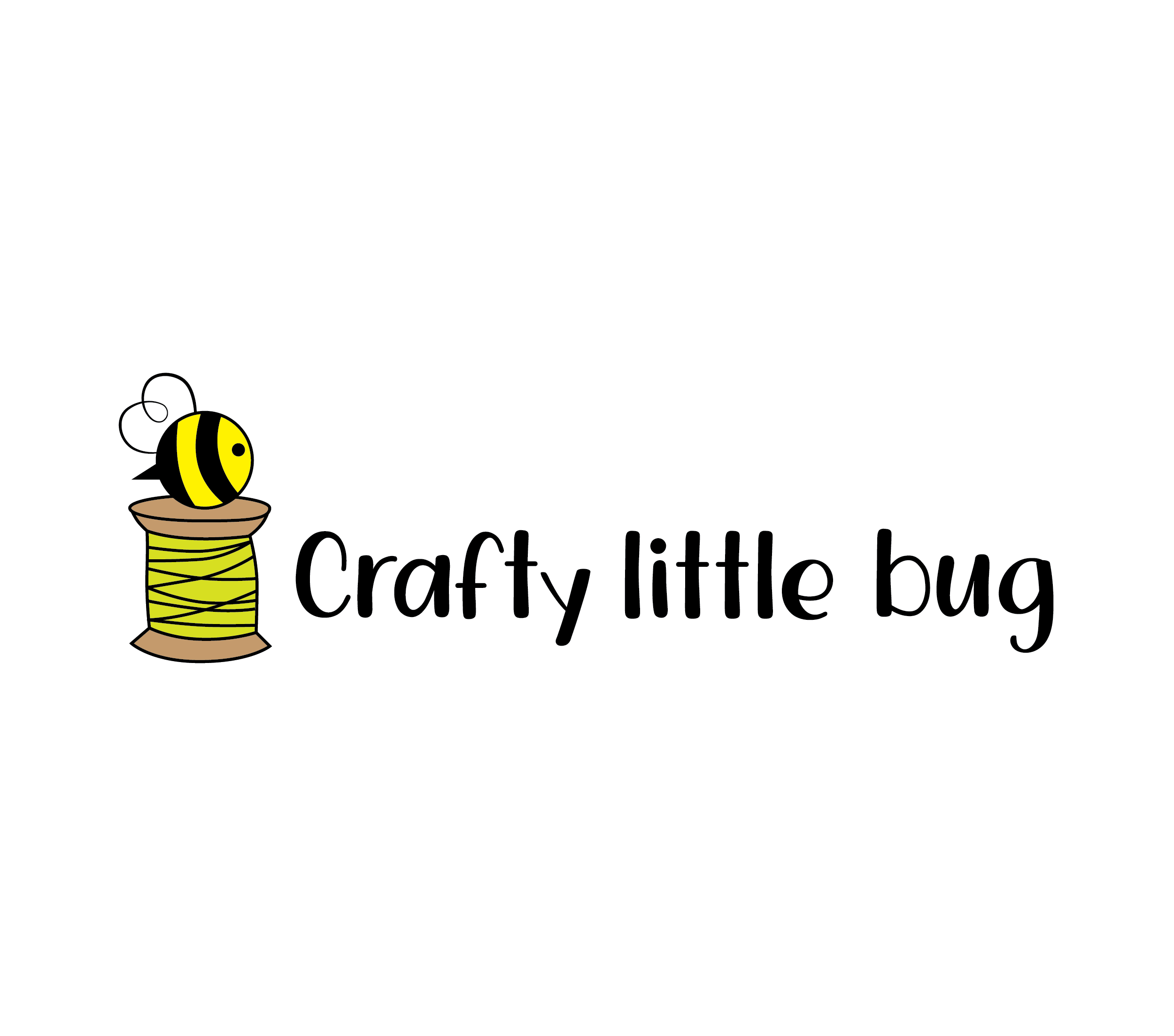 Logo: Crafty Little Bug (landscape)