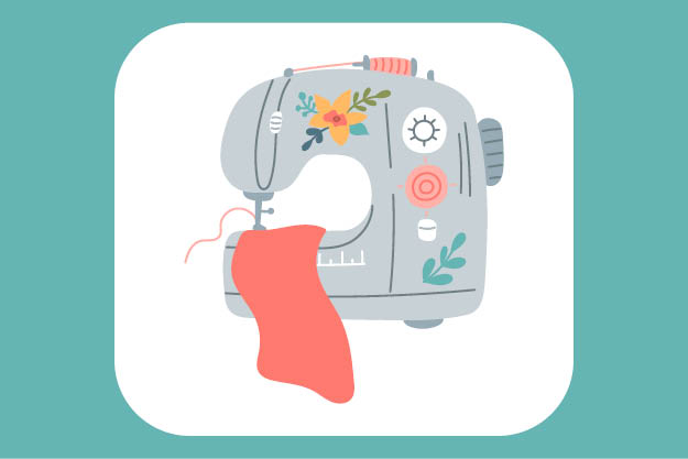 Sewing pattern visuals